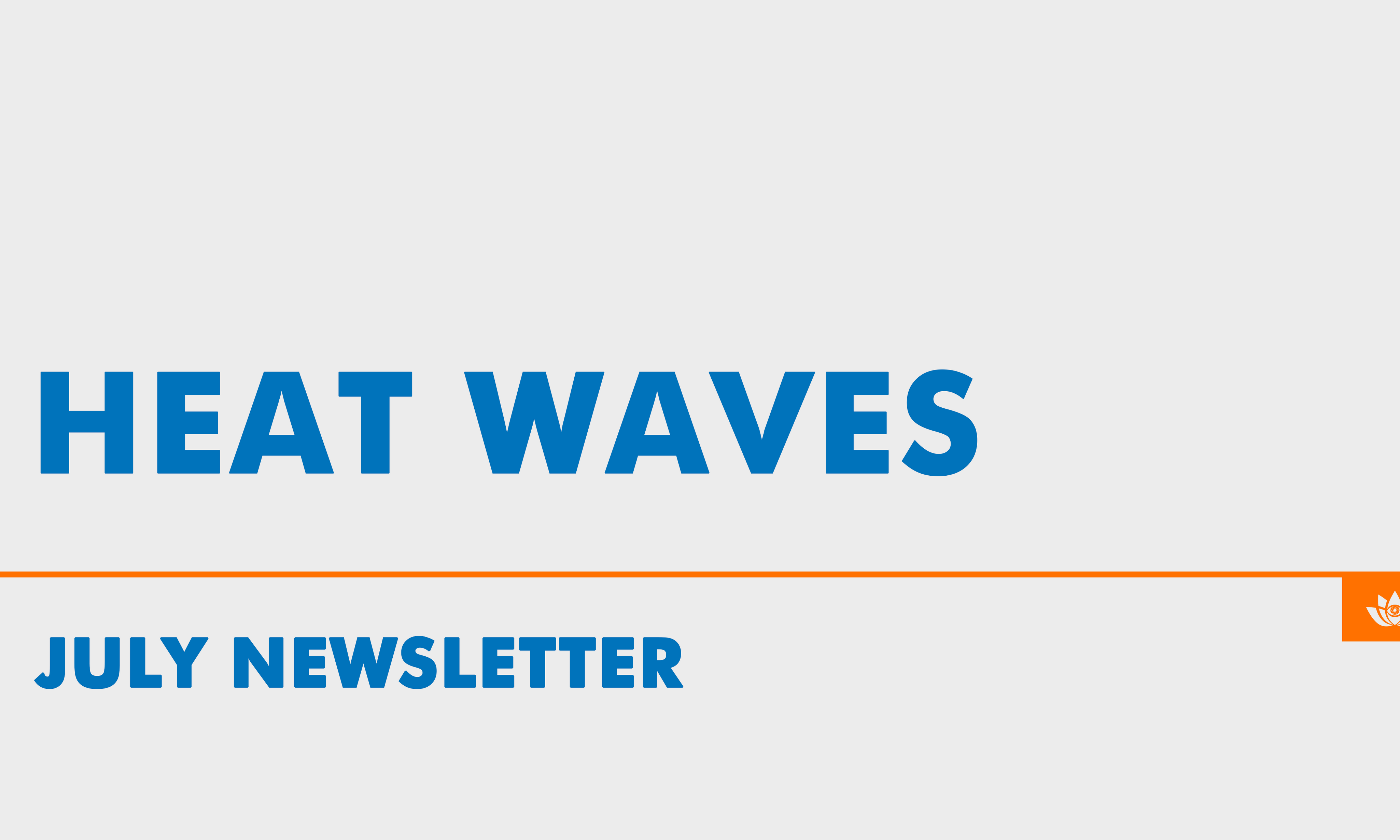 July 2022 Newsletter: Heat Waves