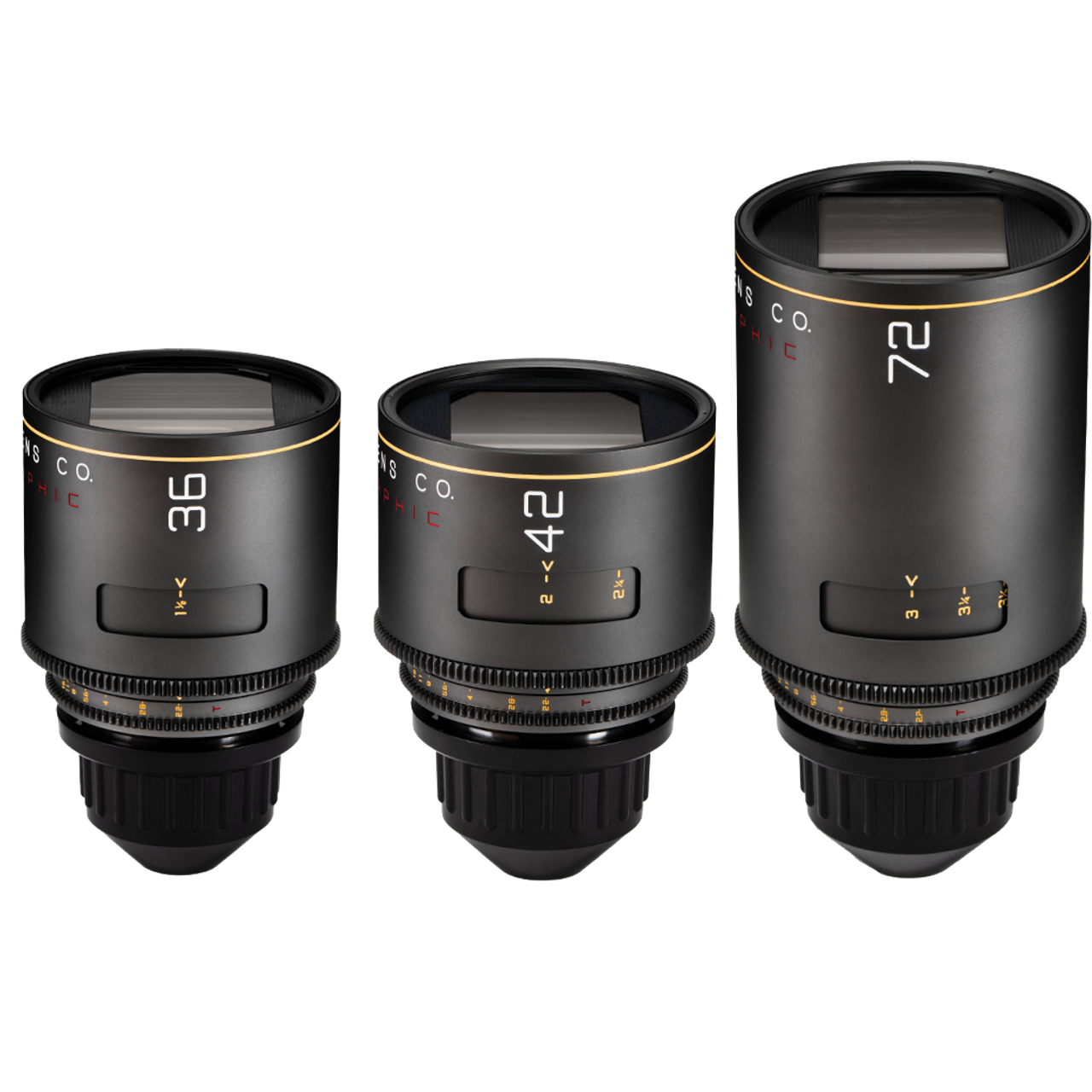Atlas Mercury PL Anamorphic Prime (3) Lens Set