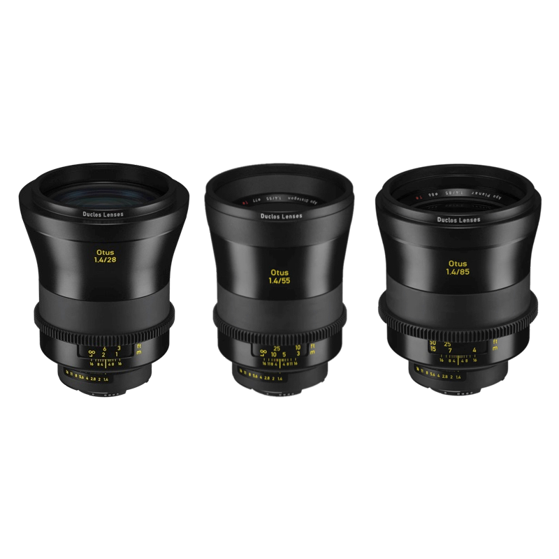 Zeiss EF Otus (3) Prime Lens Set