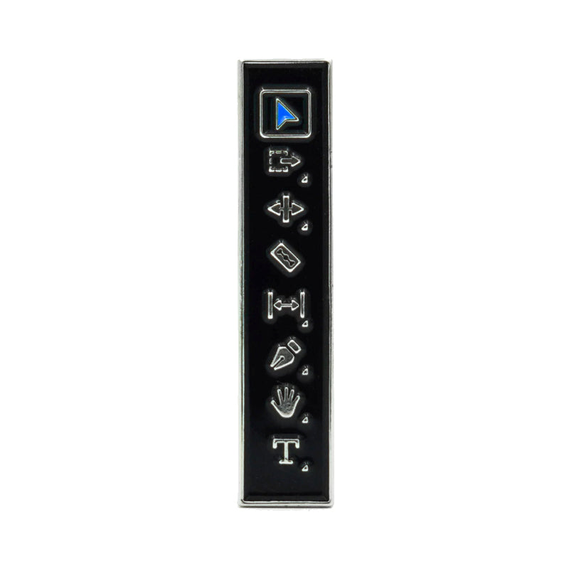 Editor's Toolbar Enamel Pin