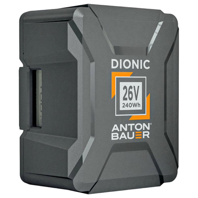 (4) Anton Bauer 26V Dionic 240 Gold Mount Plus Battery Kit