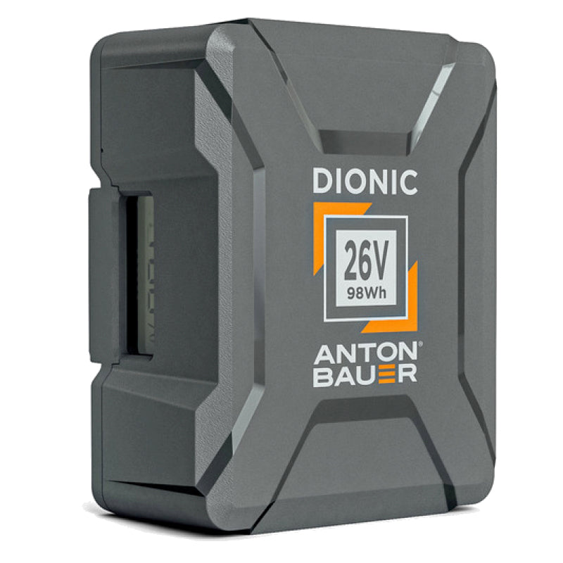 (4) Anton Bauer 26V Dionic 98 Gold Mount Plus Battery Kit