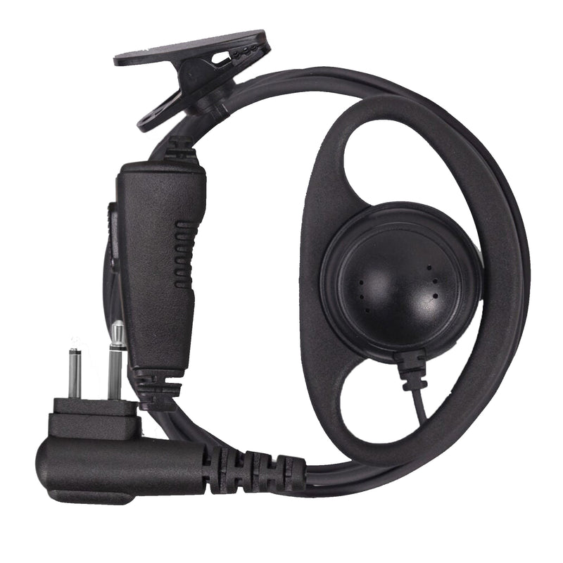 FilmPro Surveillance Headset D-Hook - Regular - Black