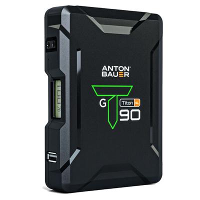 (2) Anton Bauer 14V Titan SL 90 Gold Mount Battery Kit