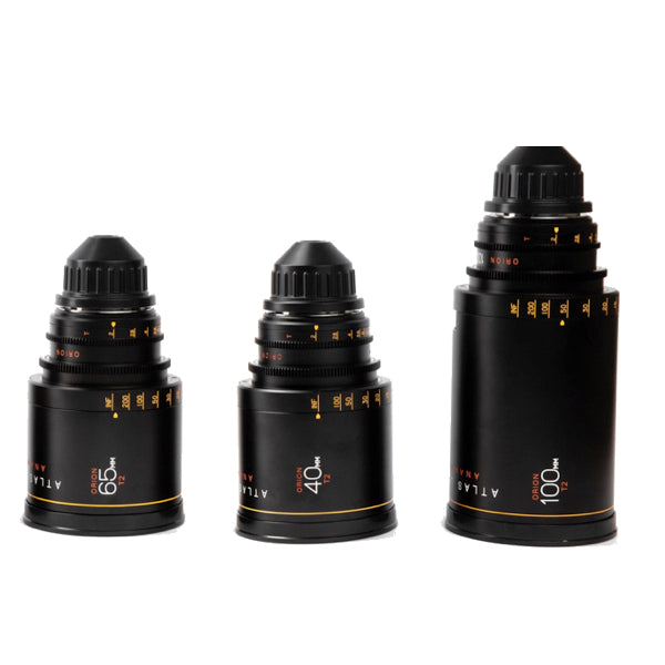 Atlas Orion EF/PL Anamorphic (3) Prime Lens Set