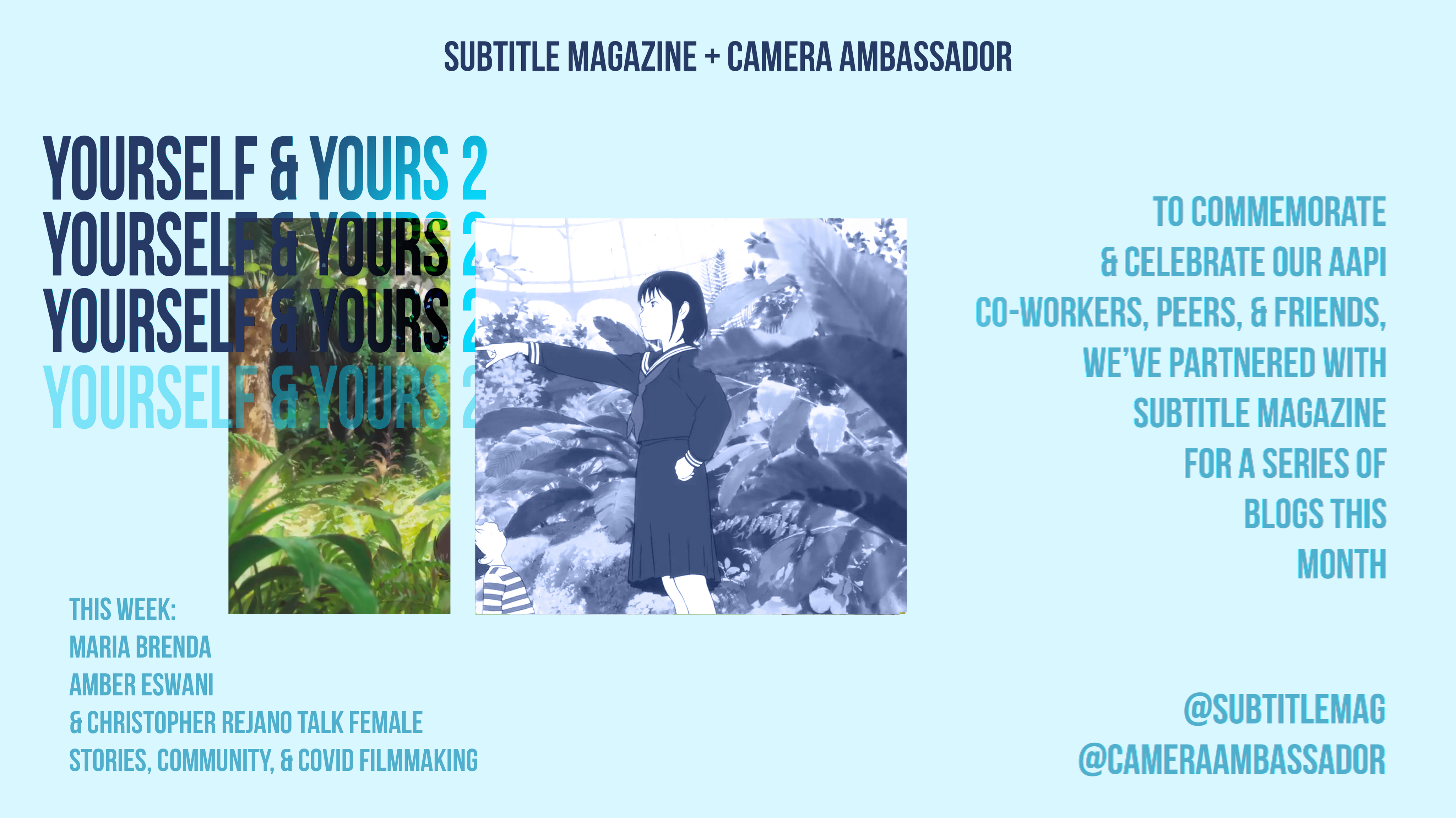 Yourself & Yours: Part 2