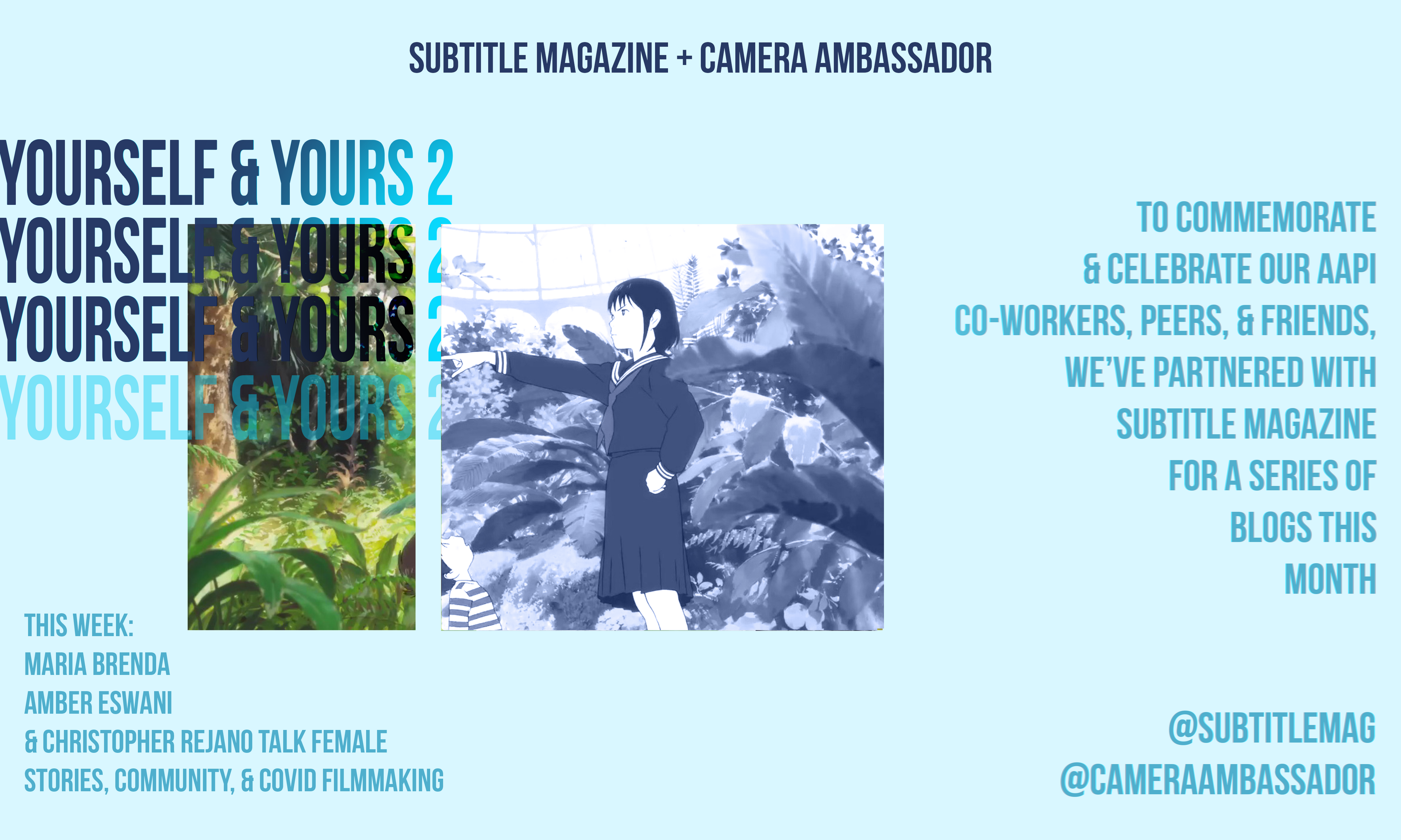 Yourself & Yours: Part 2