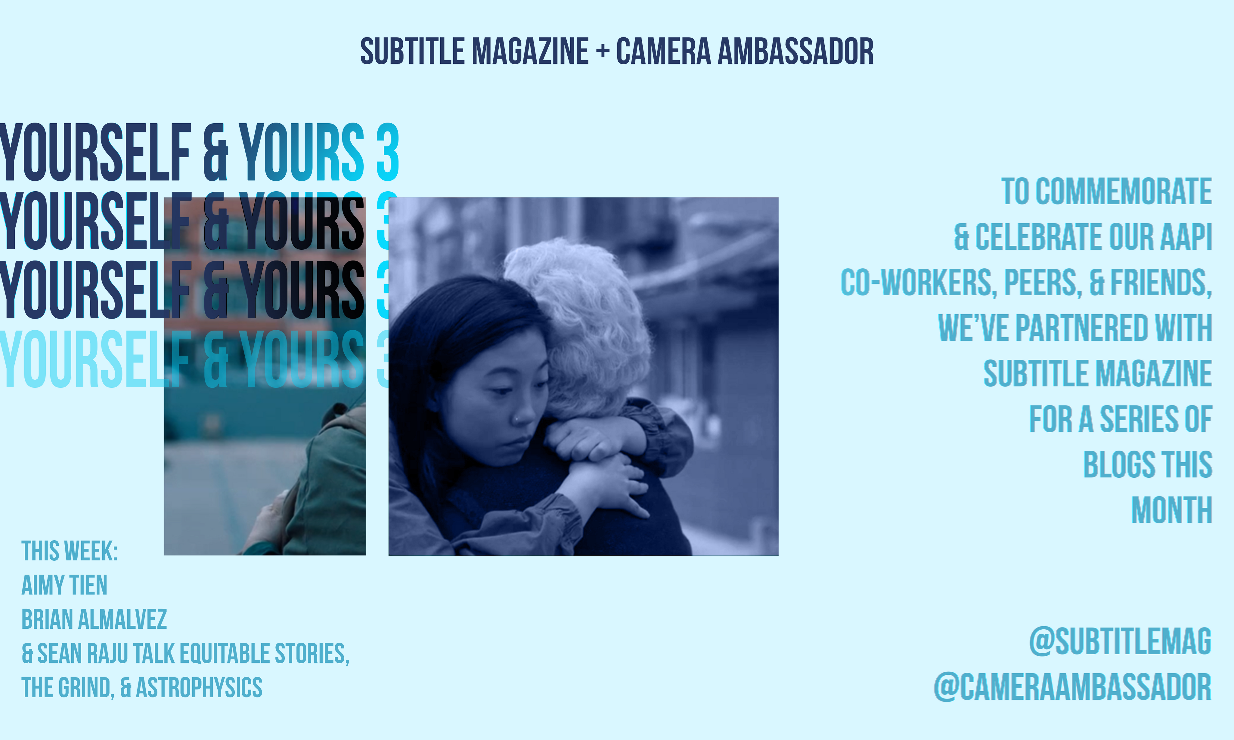 Yourself & Yours: Part 3