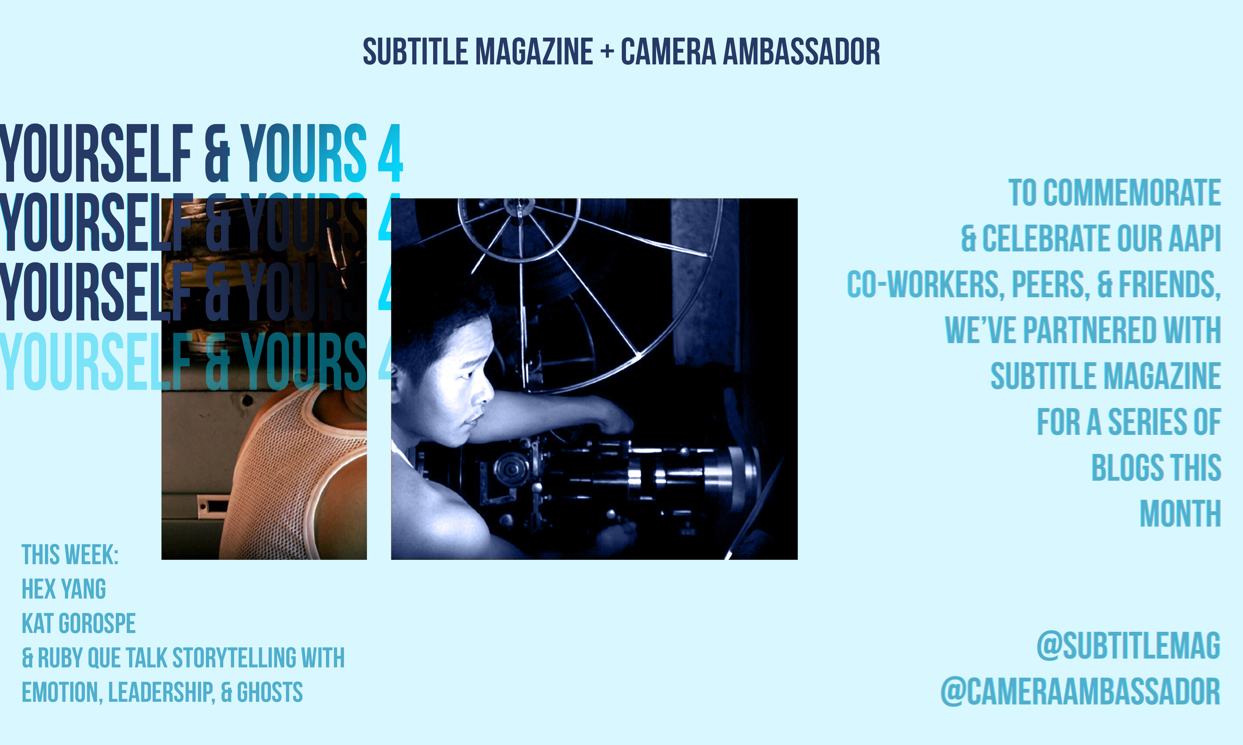 Yourself & Yours: Part 4