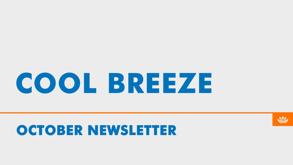 October 2022 Newsletter: Cool Breeze 🌬️🍃