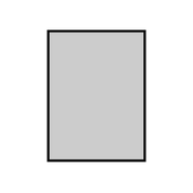 Black Foam Core  / Silver Reflector