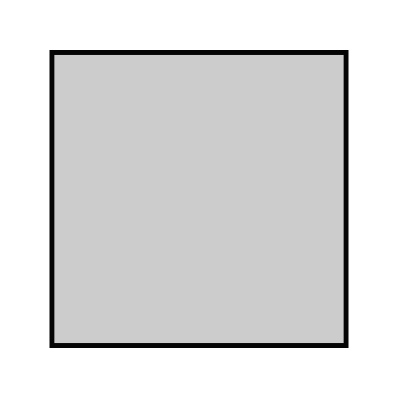 Black Foam Core  / Silver Reflector