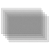 (5) 4x5.65" Black Glimmerglass Filter Set
