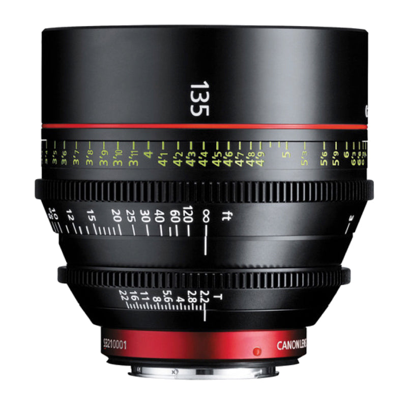 Canon EF CN-E 135mm T2.2. LF Prime Lens