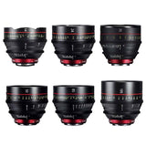 Canon EF CN-E Prime (6) Lens Set