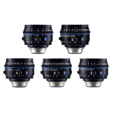 Zeiss PL/EF CP.3 Prime (5) Lens Set