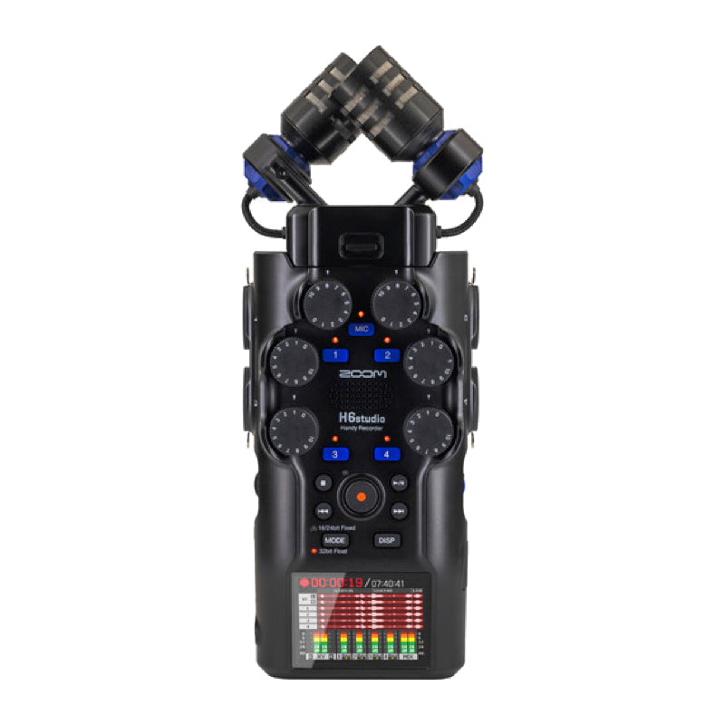 Zoom H6 Studio Handy Recorder