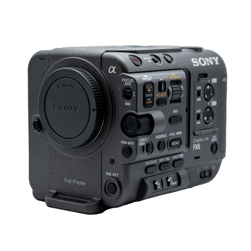 Sony FX6 Full-Frame 4K Camera Kit
