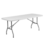8' Plastic Folding Table