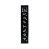 Editor's Toolbar Enamel Pin