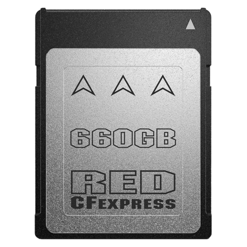 Red 660GB CFexpress 2.0 Type-B Media Card