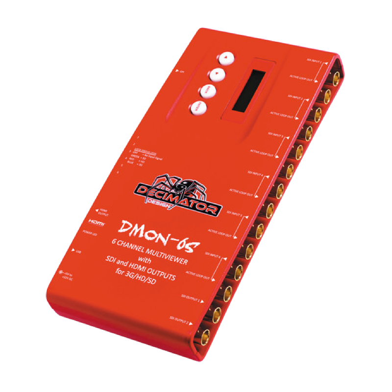 Decimator Design DMON-6S 6 Channel Multi-Viewer