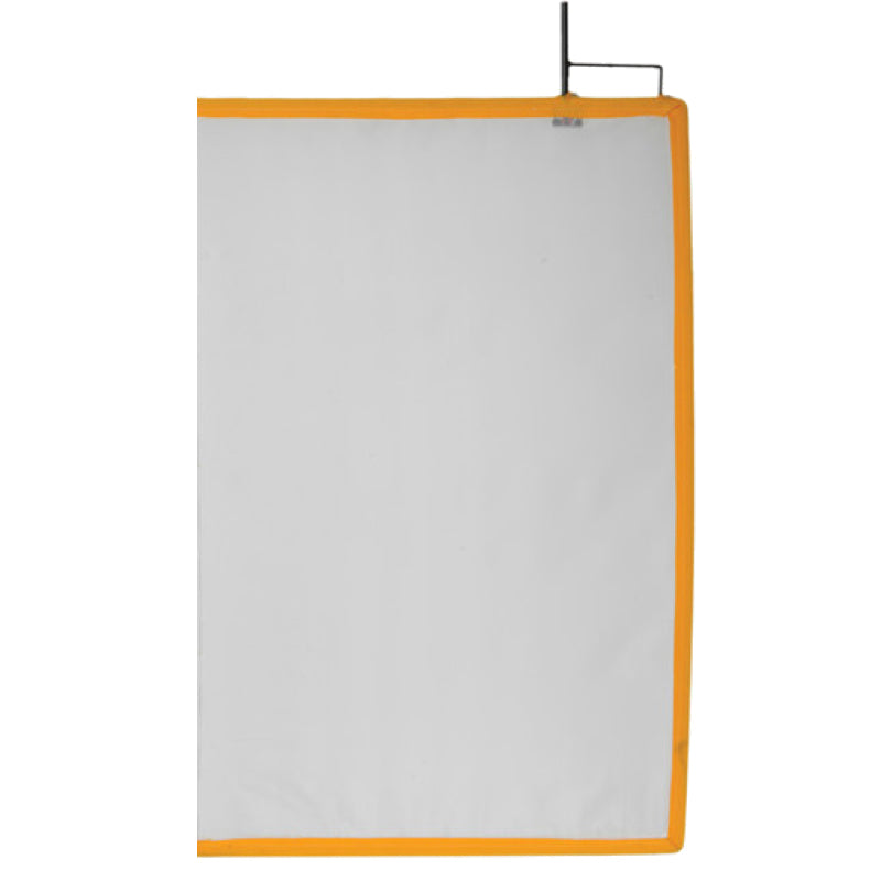 White Artificial Silk Flag