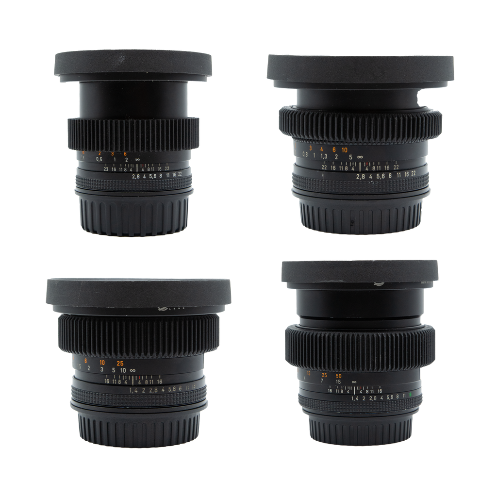 Zeiss EF Contax (4) Prime Lens Set - Main Image