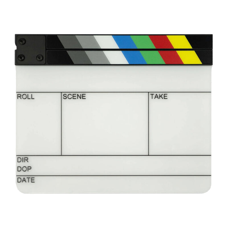 Filmsticks Gripsticks Color Clapperboard - Medium - USA Version