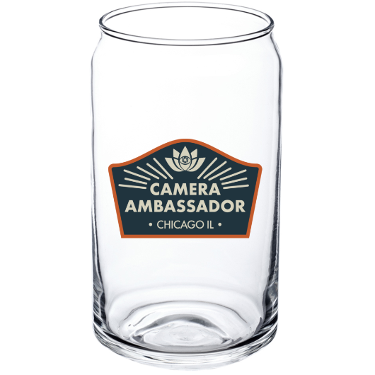 Beer Can Glass - 16oz
