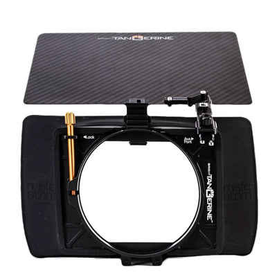 Bright Tangerine 4x5.65" Misfit Atom Clip-On 2-Stage Matte Box Kit