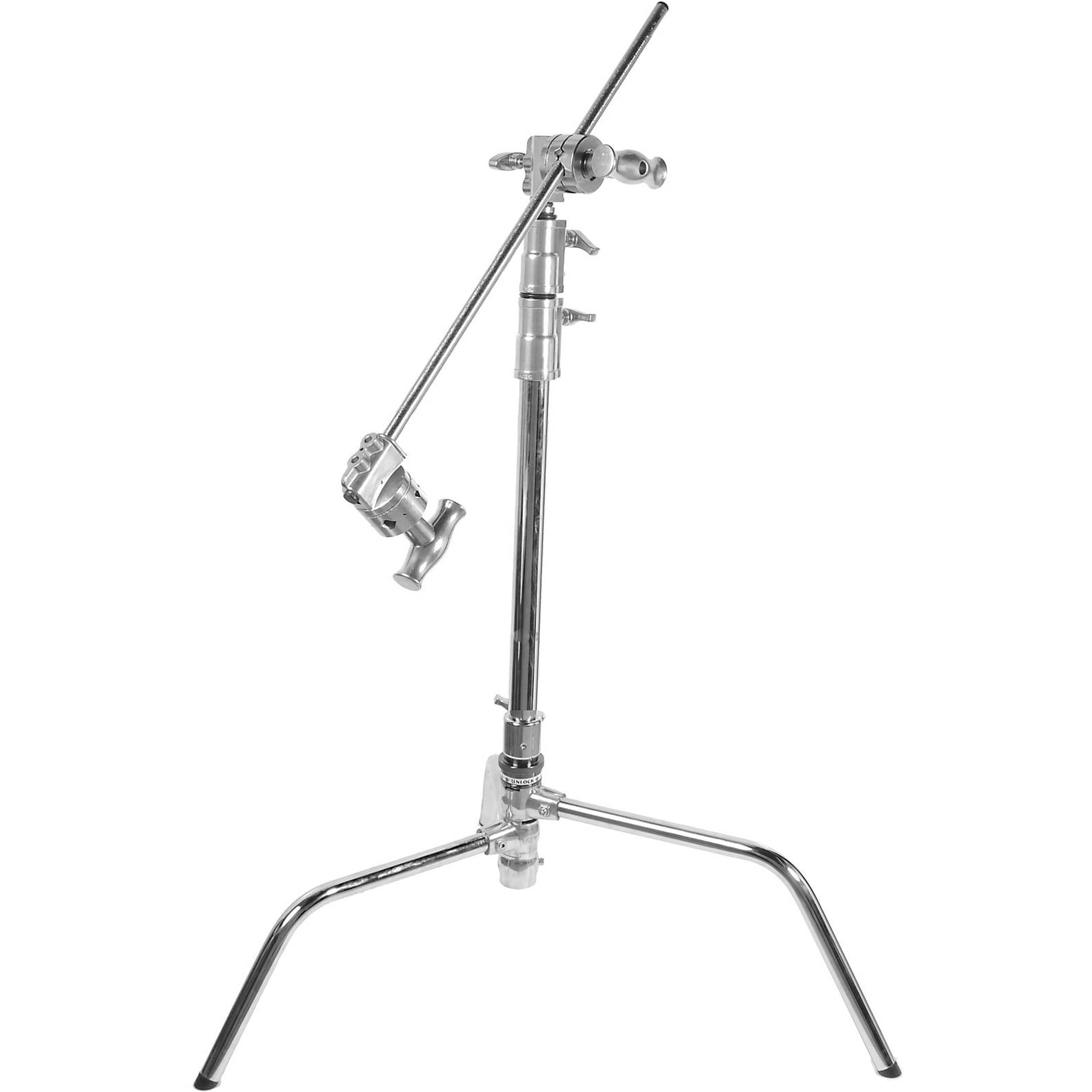 Impact Baby C-Stand With Gobo Head & 20" Arm (Turtle Base)