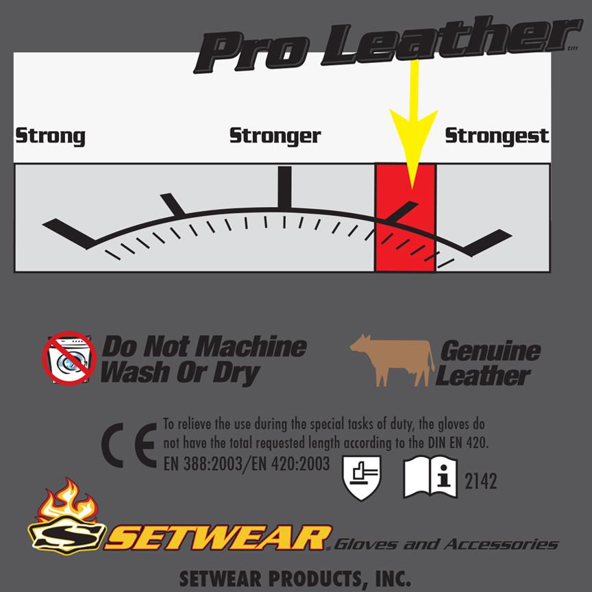 Setwear Pro Leather Glove Pair