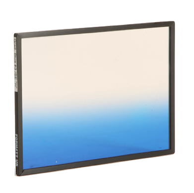 Formatt Hitech 4x5.65" Color Horizontal Graduated Cool Blue 3 Soft Edge Filter