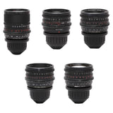 Zeiss PL Coated Super Speed MKII Prime (5) Lens Set