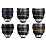 Arri-Zeiss PL T1.9 Ultra Prime (6) Lens Set