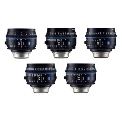 Zeiss PL/EF CP.3 (5) Prime Lens Set